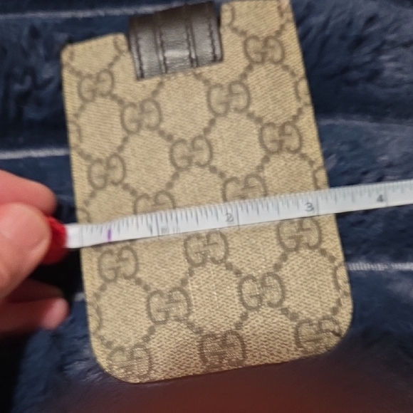 Gucci Tan and Brown Card Holder - Picture 6 of 6